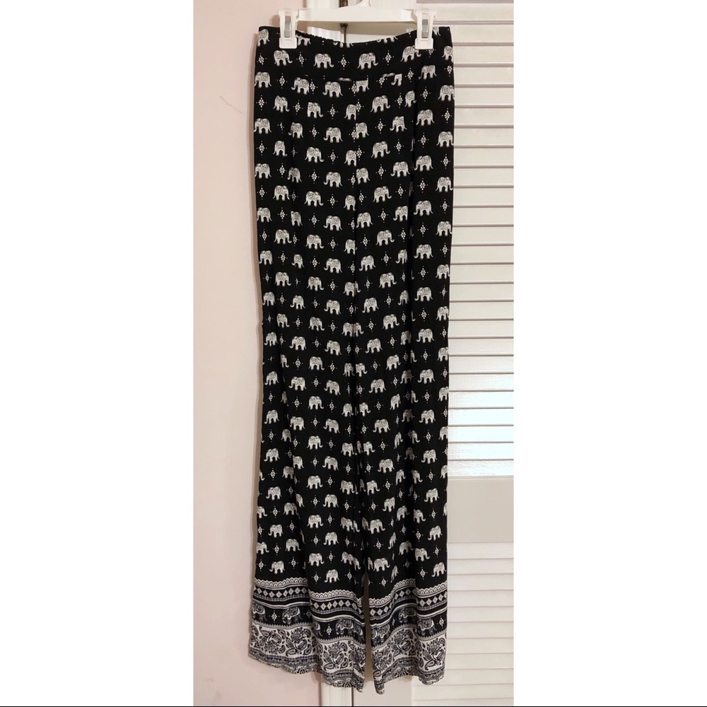 Elephant Palazzo Pants